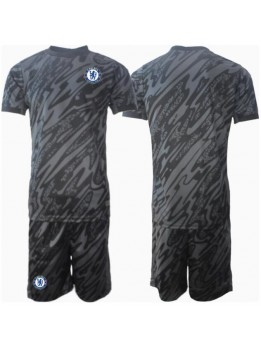 Billige Chelsea Keeper Bortedraktsett Barn 2024-25 Kortermet (+ Korte bukser)